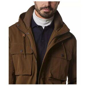 Andrew Marc Men's 4-Pocket Jacket Brown XL